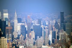 03-1 Manhattan Close Up Citigroup Center, Chrysler Building, Trump World Tower From One World Trade Center Observatory Late Afternoon.jpg
